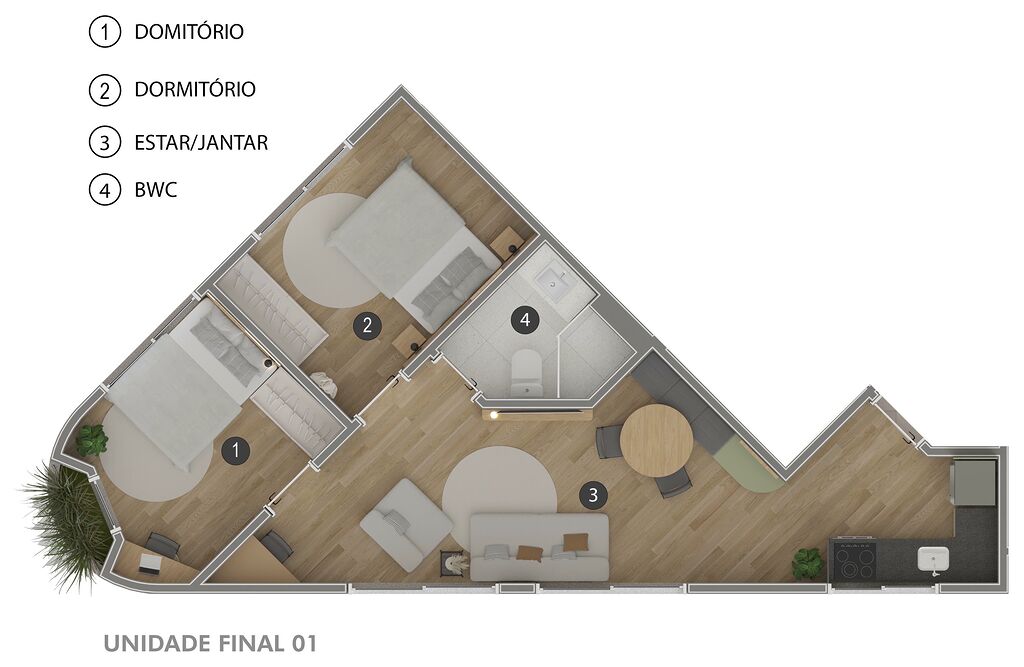 Apartamento, 59 m² - Foto 12