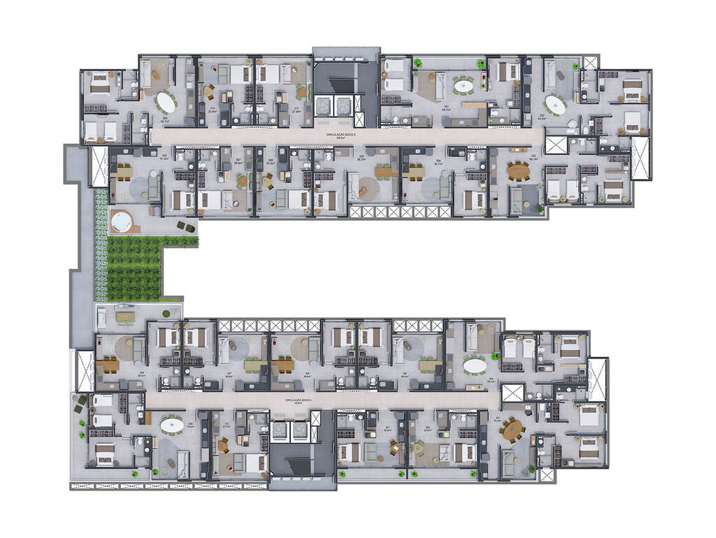 Apartamento, 77 m² - Foto 2