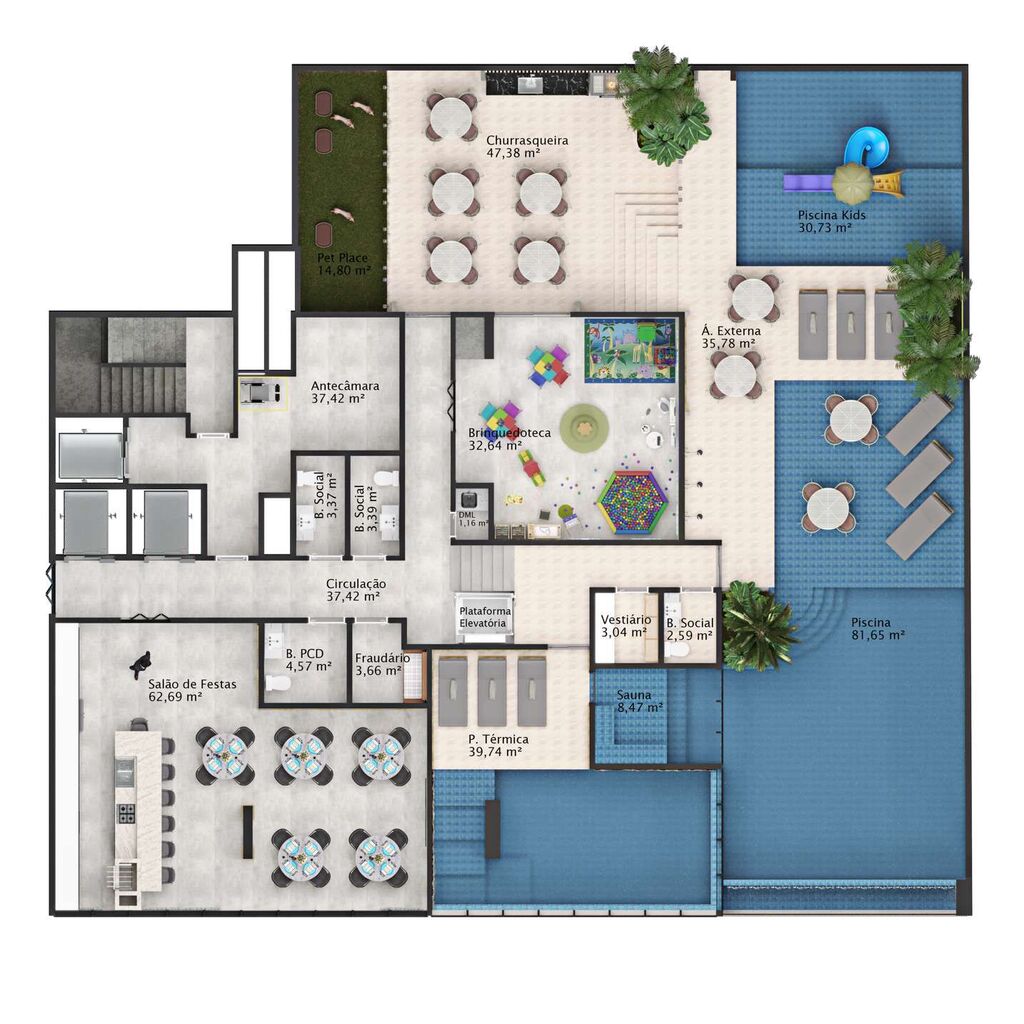 Apartamento, 3 quartos, 140 m² - Foto 1