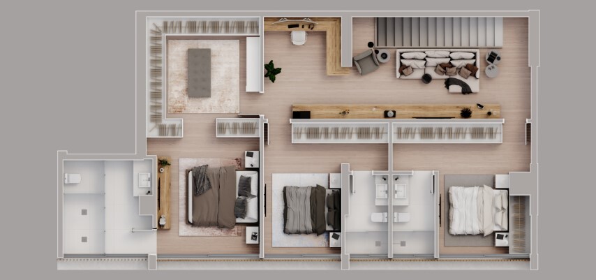 Apartamento, 4 quartos, 390 m² - Foto 5