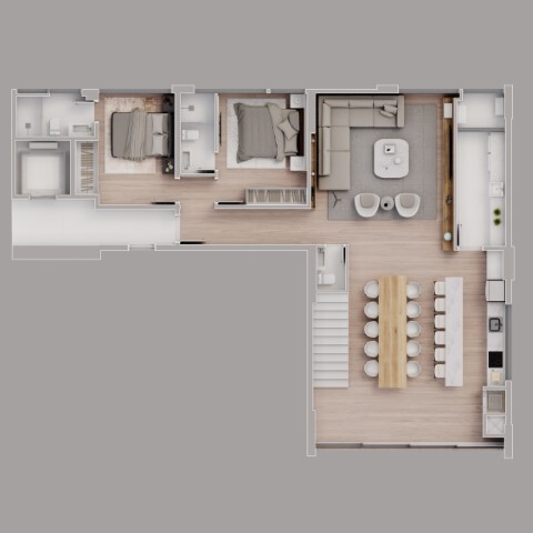 Apartamento, 4 quartos, 390 m² - Foto 8