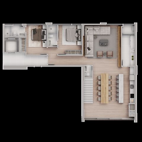 Apartamento, 4 quartos, 390 m² - Foto 20