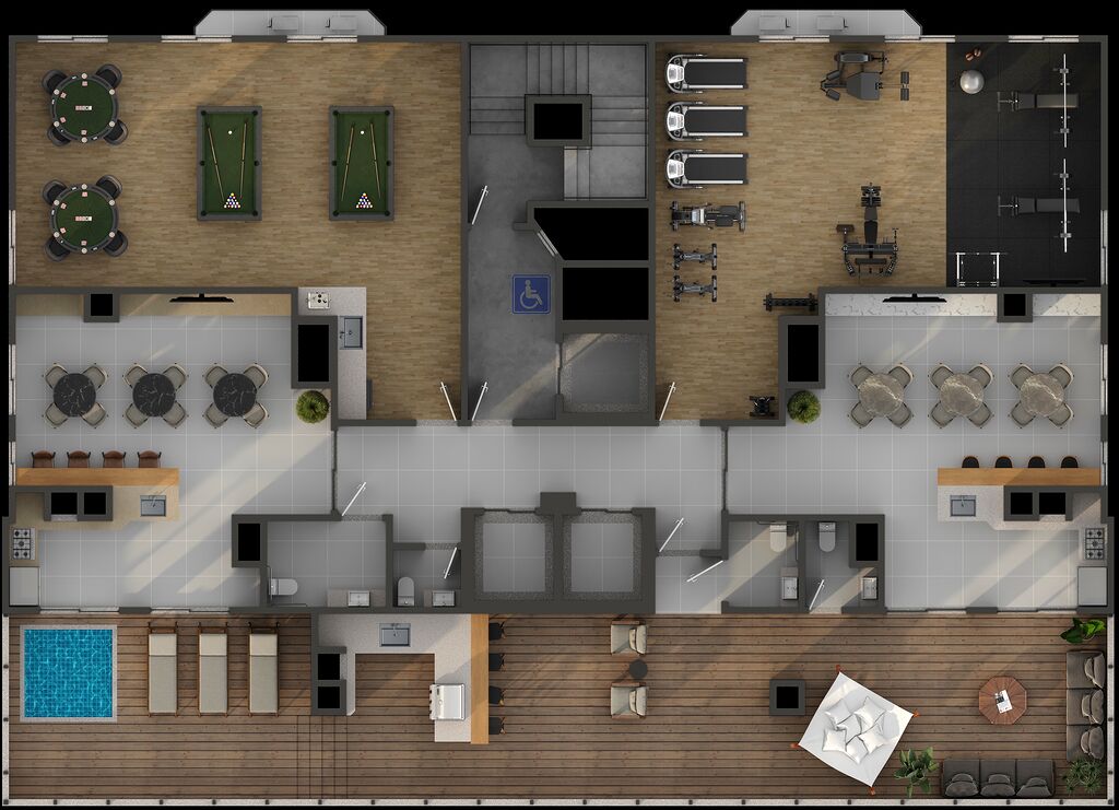 Apartamento, 1 quarto, 38 m² - Foto 2