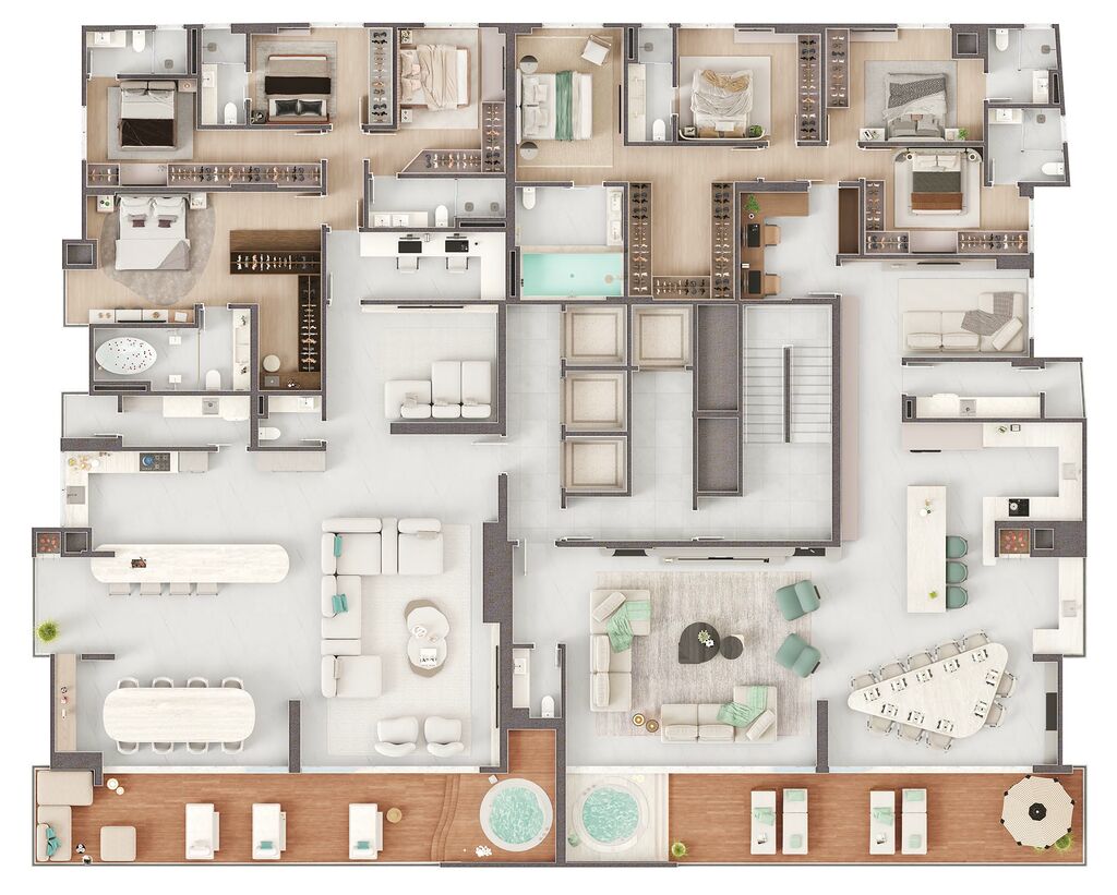 Apartamento, 4 quartos, 340 m² - Foto 2