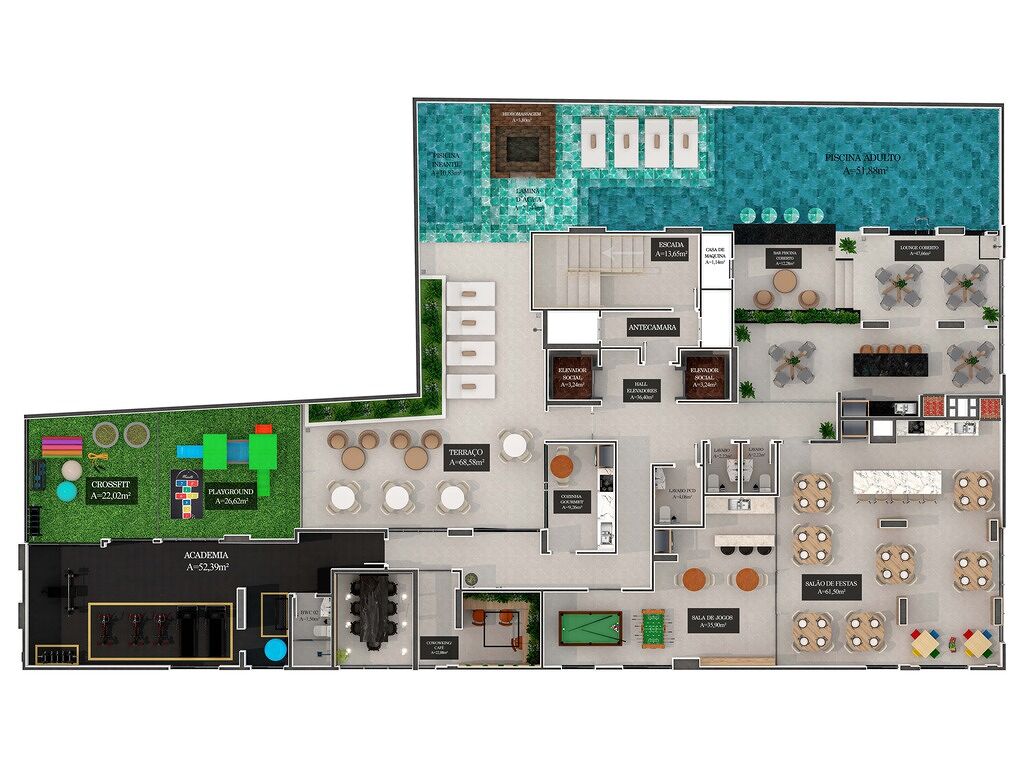 Apartamento, 2 quartos, 72 m² - Foto 1