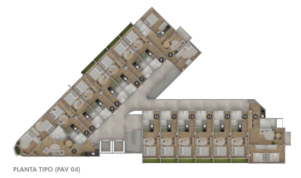 Apartamento, 2 quartos, 45 m² - Foto 1