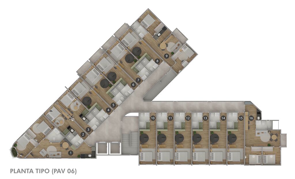 Apartamento, 2 quartos, 45 m² - Foto 2