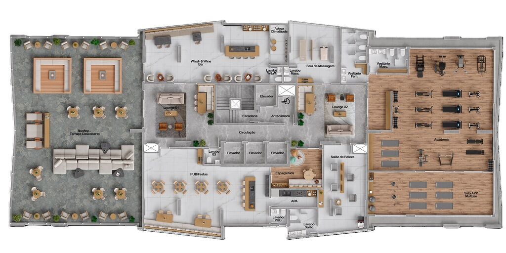 Apartamento, 2 quartos, 87 m² - Foto 2