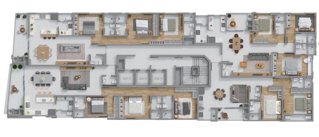 Apartamento, 3 quartos, 110 m² - Foto 3