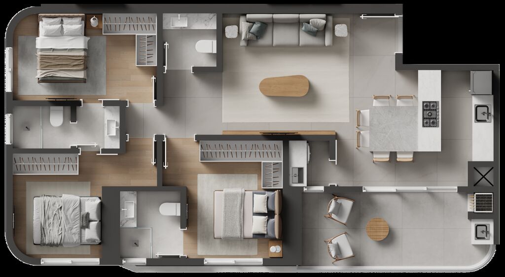 Apartamento, 4 quartos, 171 m² - Foto 5