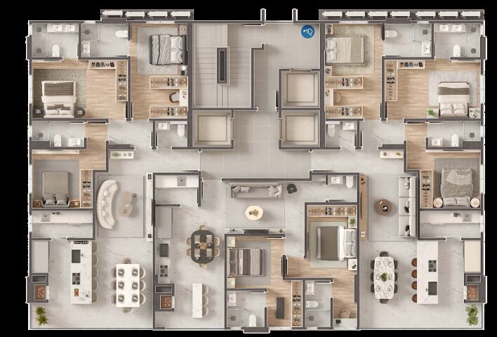 Apartamento, 3 quartos, 122 m² - Foto 3