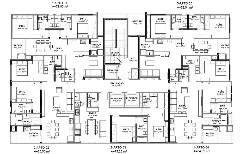 Apartamento, 85 m² - Foto 2