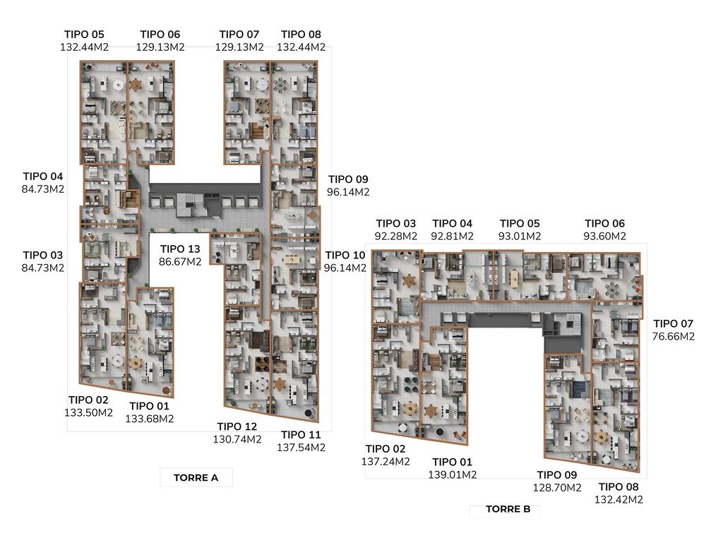 Apartamento, 3 quartos, 128 m² - Foto 2
