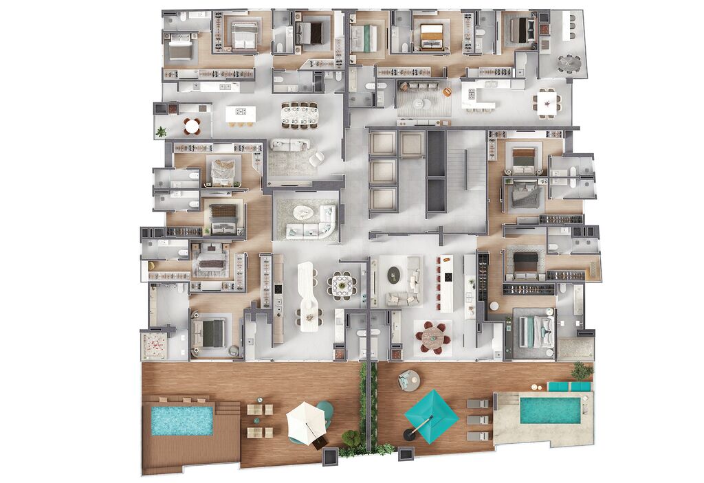 Apartamento, 3 quartos, 131 m² - Foto 1