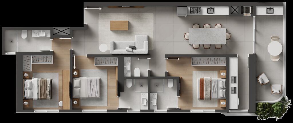 Apartamento, 99 m² - Foto 7