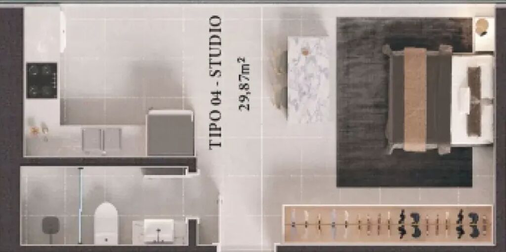 Apartamento, 2 quartos, 66 m² - Foto 1