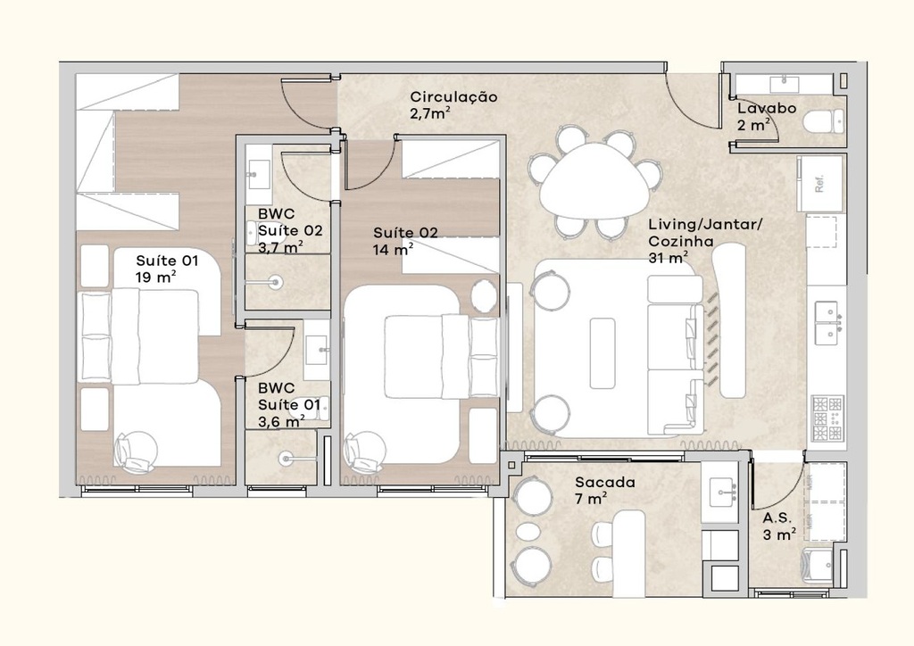 Apartamento, 4 quartos, 320 m² - Foto 3