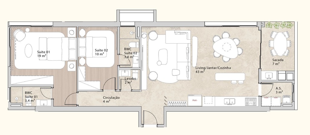 Apartamento, 4 quartos, 320 m² - Foto 4