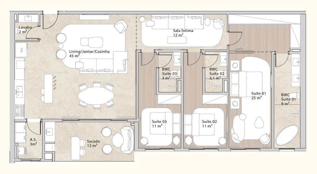 Apartamento, 4 quartos, 320 m² - Foto 6