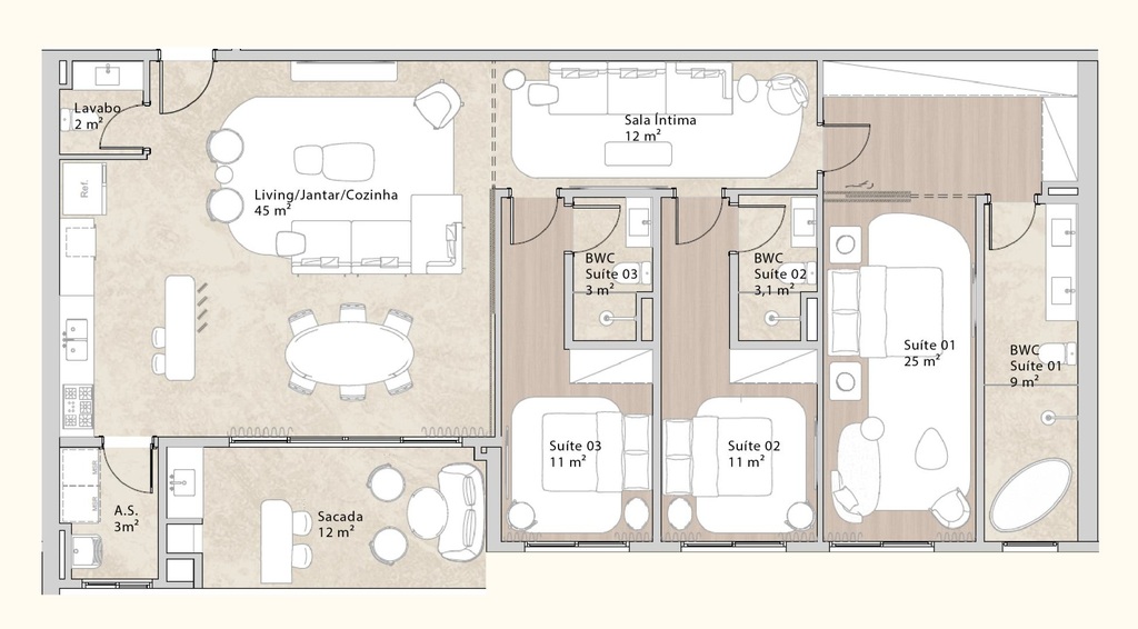 Apartamento, 4 quartos, 320 m² - Foto 7