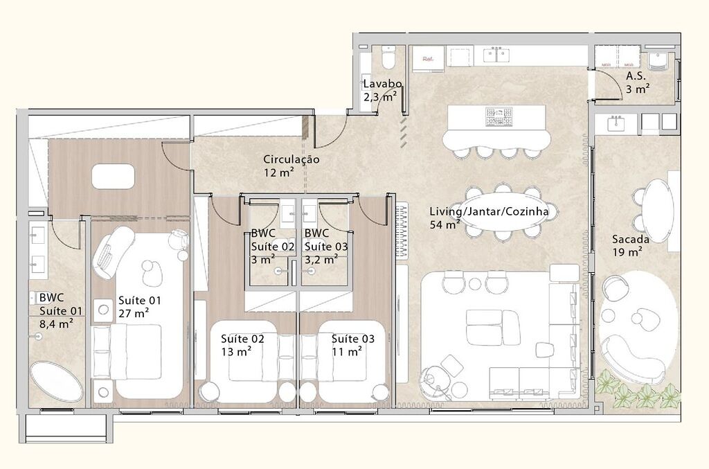 Apartamento, 4 quartos, 320 m² - Foto 8