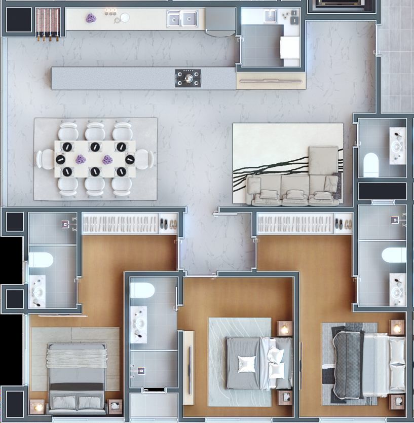 Apartamento, 3 quartos, 131 m² - Foto 4