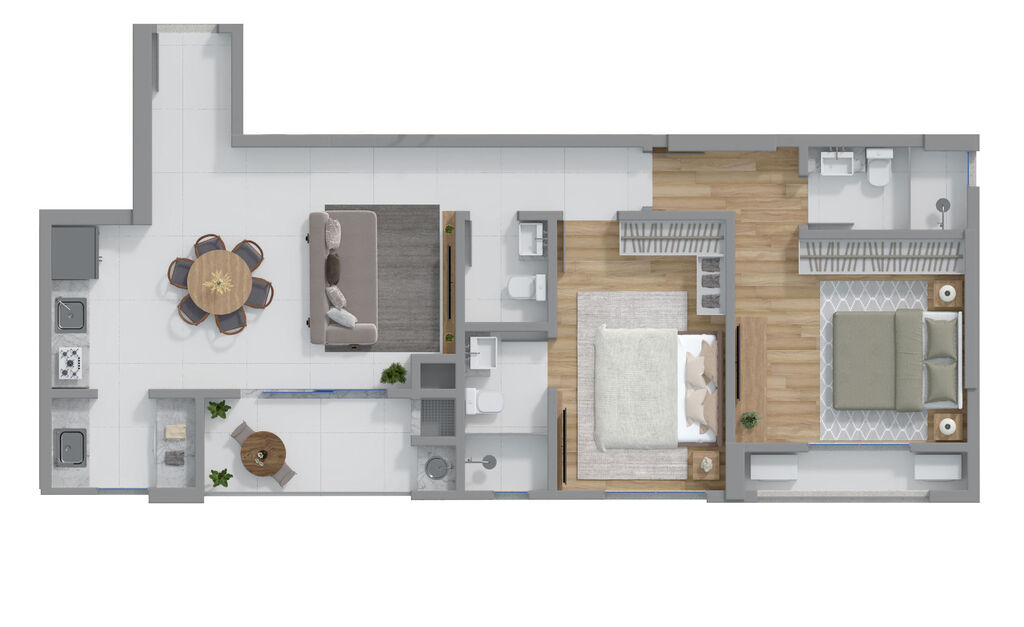 Apartamento, 2 quartos, 83 m² - Foto 5