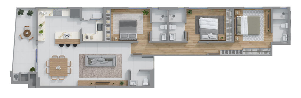 Apartamento, 2 quartos, 83 m² - Foto 7