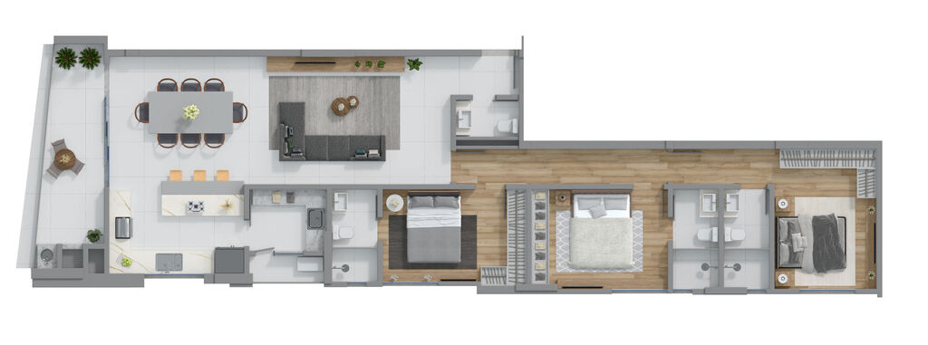 Apartamento, 2 quartos, 83 m² - Foto 8