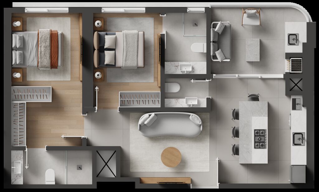 Apartamento, 80 m² - Foto 4