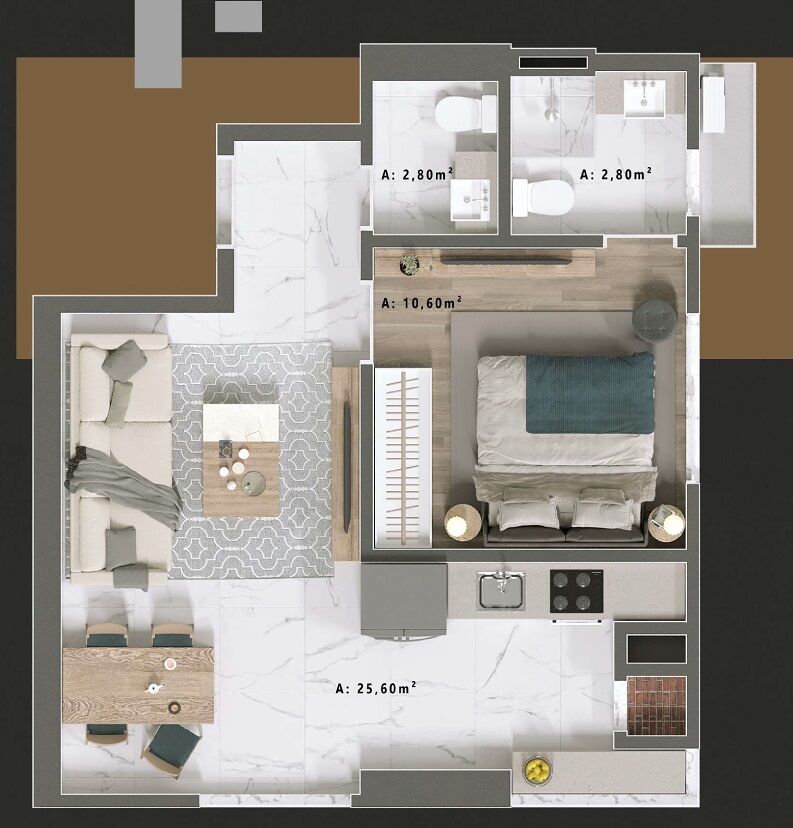 Apartamento, 2 quartos, 62 m² - Foto 11