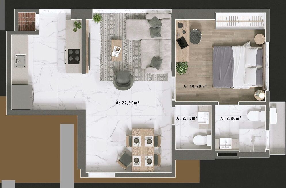 Apartamento, 2 quartos, 62 m² - Foto 12
