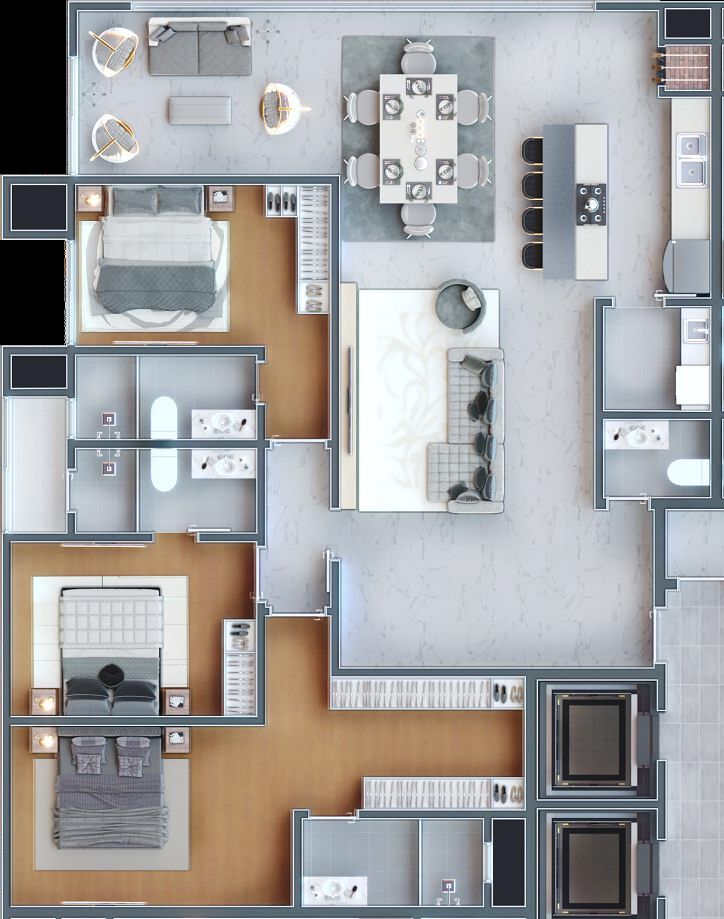Apartamento, 3 quartos, 202 m² - Foto 6