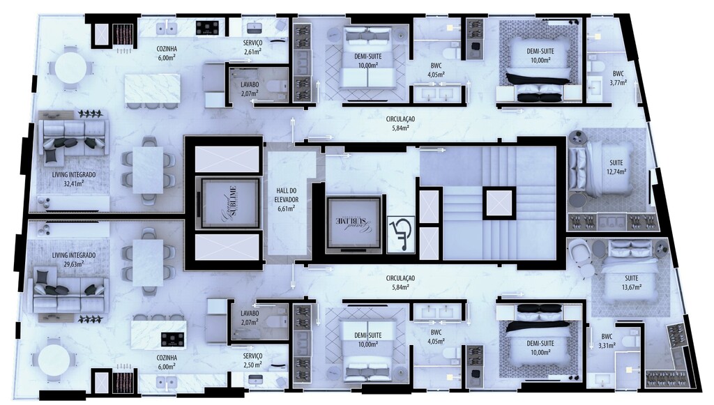 Apartamento, 103 m² - Foto 2