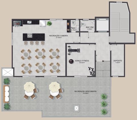 Apartamento, 2 quartos, 65 m² - Foto 3