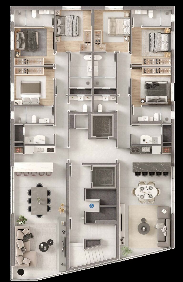 Apartamento, 3 quartos, 115 m² - Foto 2