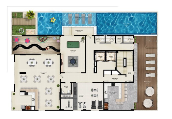 Apartamento, 3 quartos, 128 m² - Foto 1