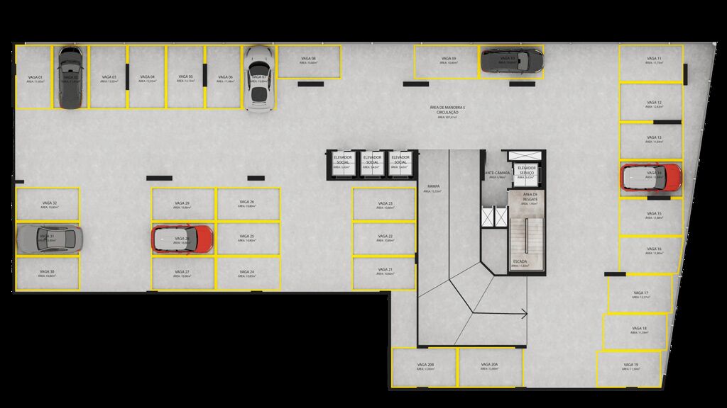 Apartamento, 2 quartos, 68 m² - Foto 2