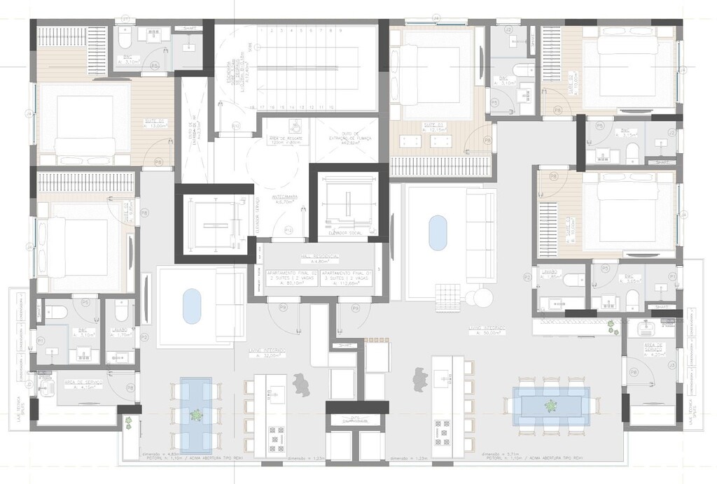 Apartamento, 2 quartos, 80 m² - Foto 4