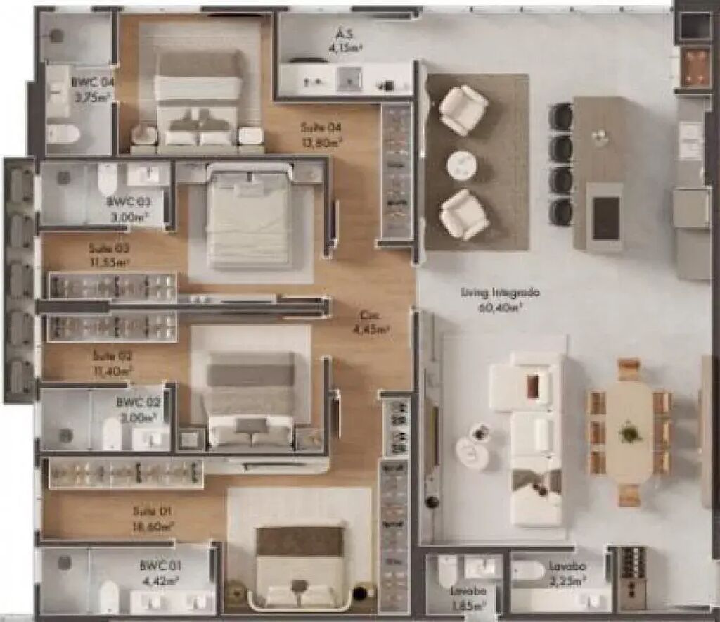 Apartamento, 130 m² - Foto 5