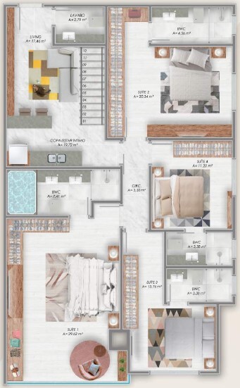 Apartamento, 333 m² - Foto 5