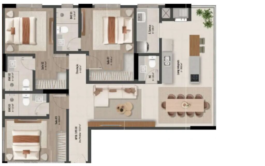 Apartamento, 80 m² - Foto 2