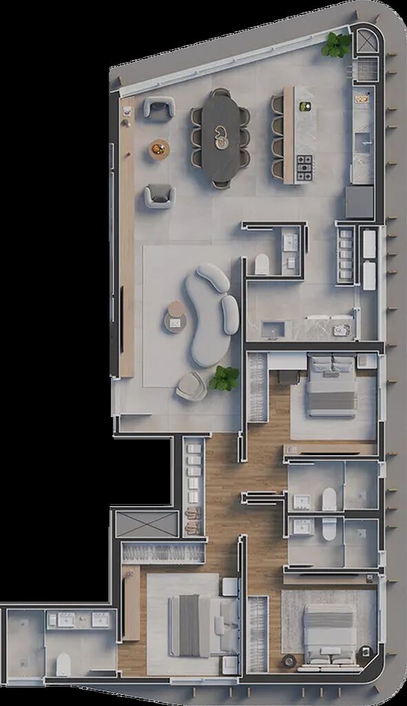 Apartamento, 3 quartos, 116 m² - Foto 5