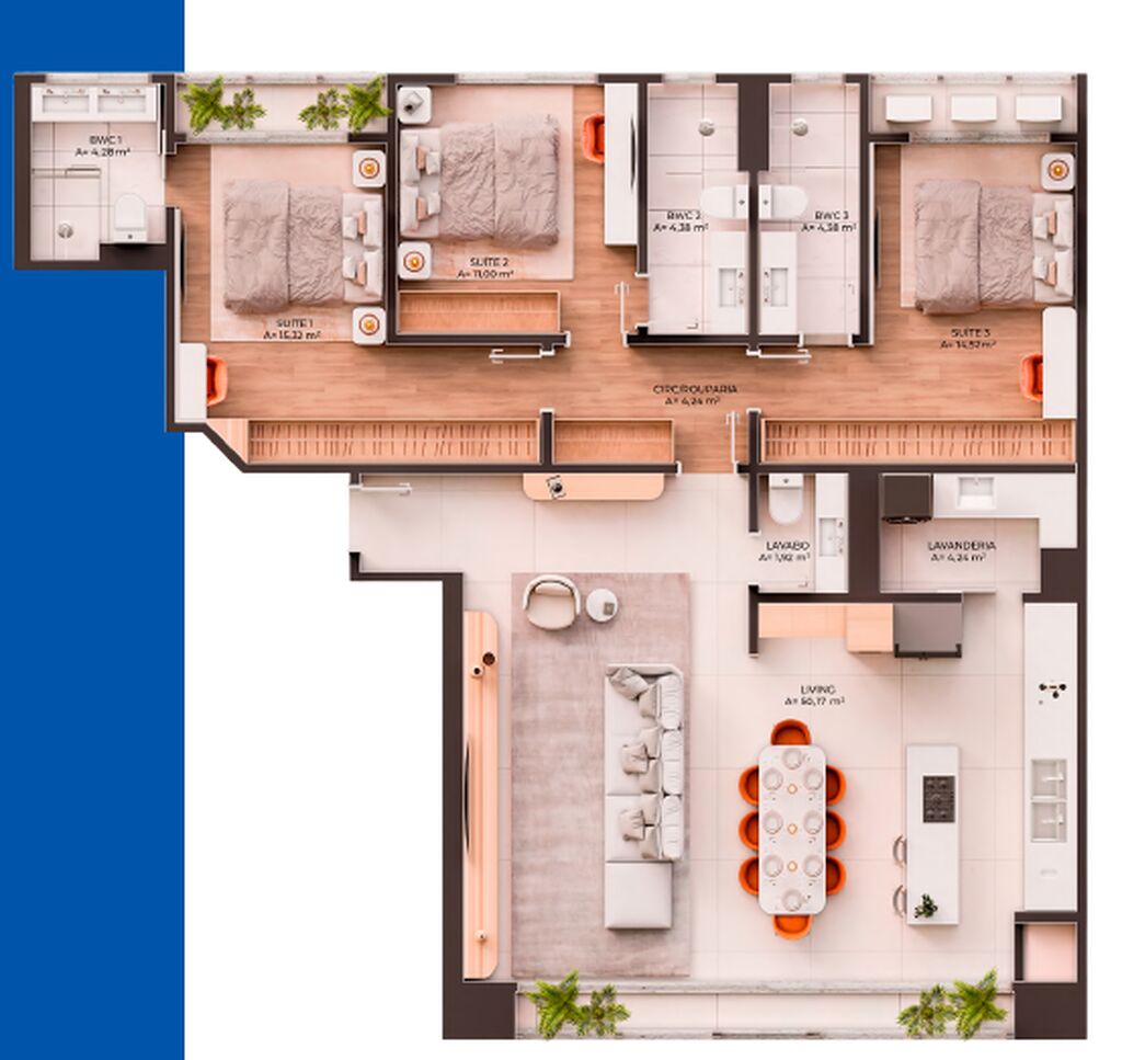 Apartamento, 193 m² - Foto 7