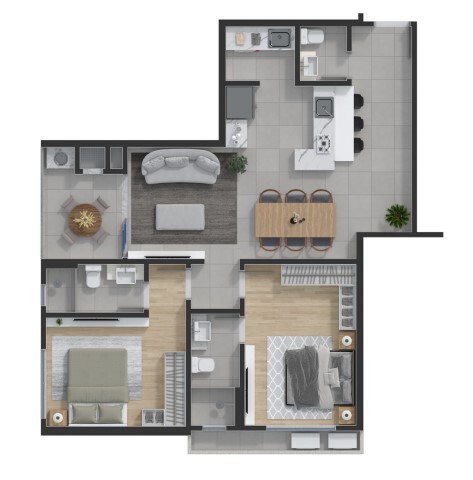 Apartamento, 3 quartos, 110 m² - Foto 7