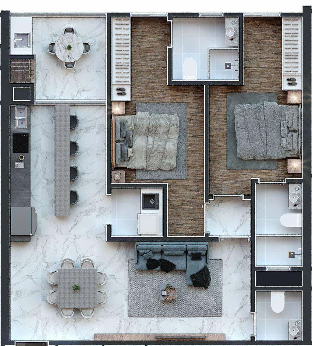 Apartamento, 3 quartos, 125 m² - Foto 4