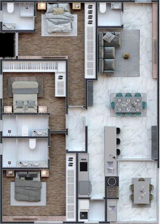 Apartamento, 3 quartos, 125 m² - Foto 8