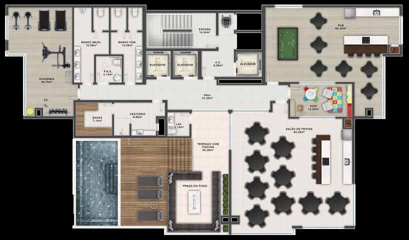 Apartamento, 2 quartos, 87 m² - Foto 1