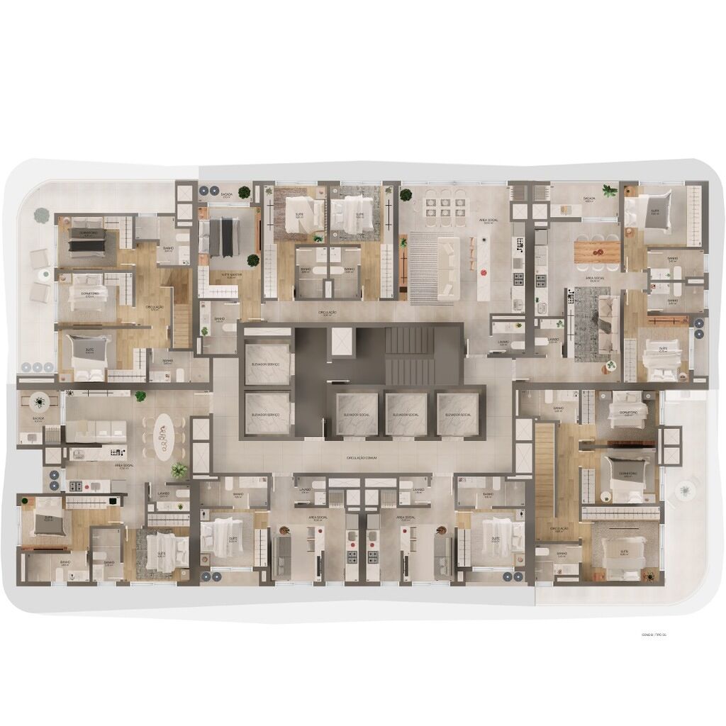 Apartamento, 2 quartos, 80 m² - Foto 5