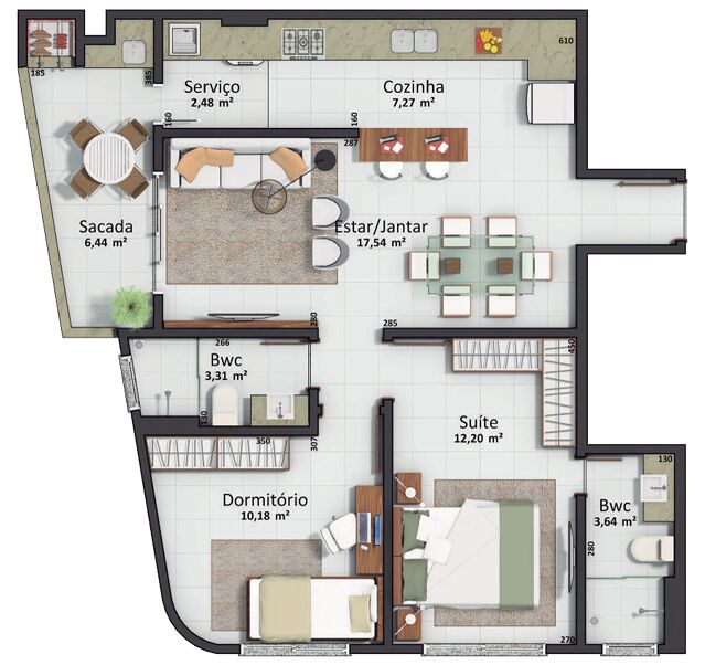 Apartamento, 65 m² - Foto 5